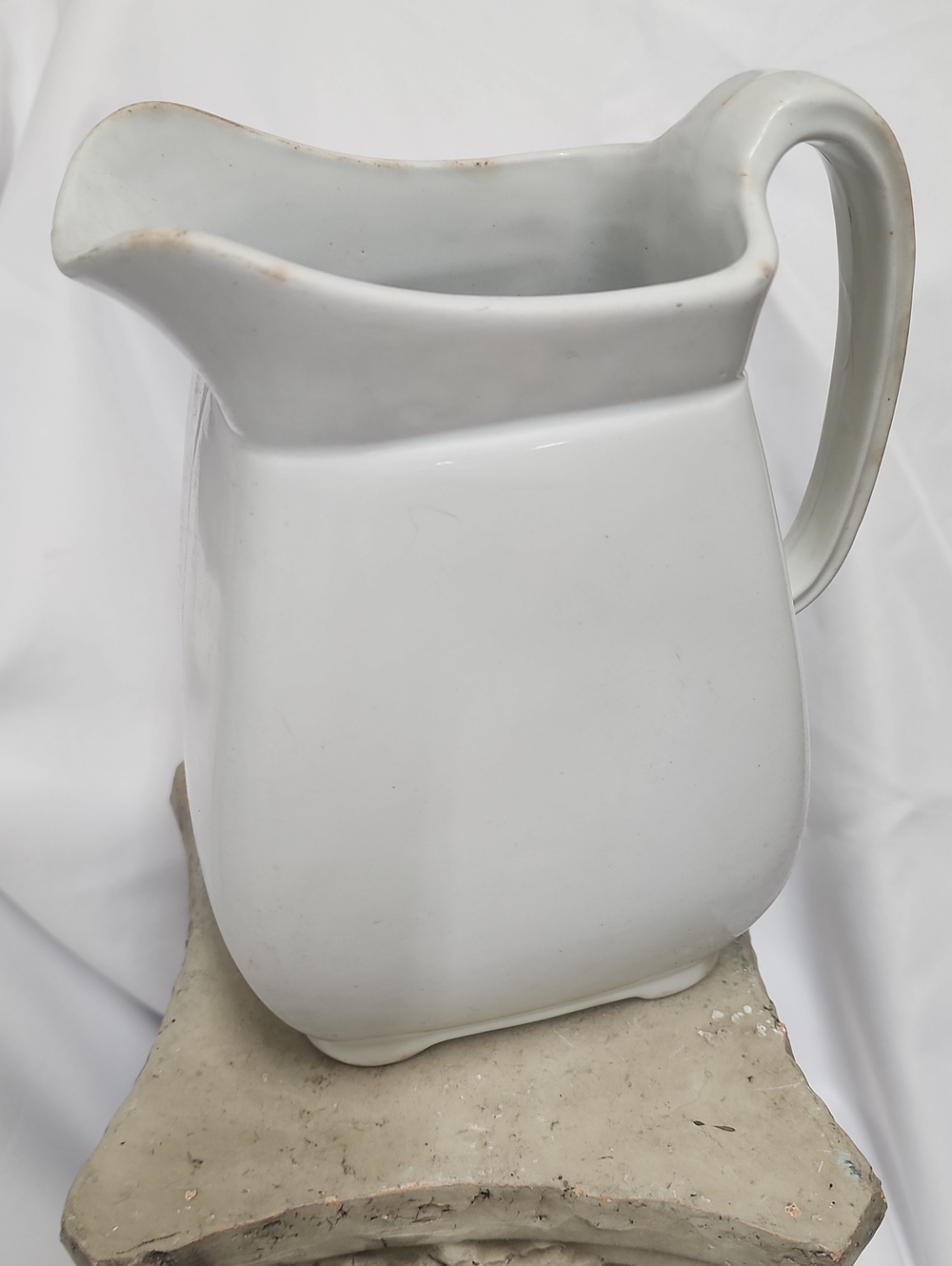 Vtg Ironstone China Decorative Pitcher C Challinor England